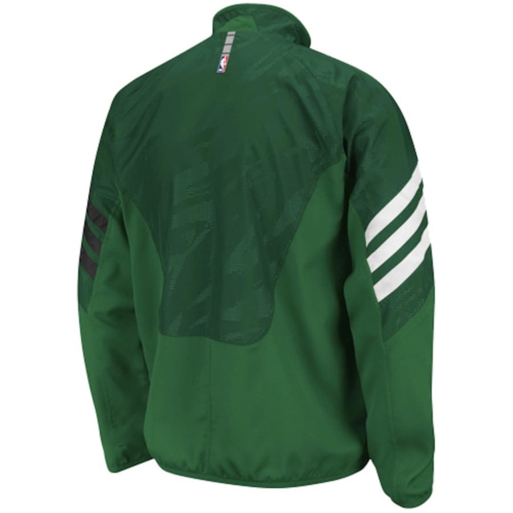adidas Boston Celtics Green On-Court East Full Zip Jacket - Picture 2 of 9